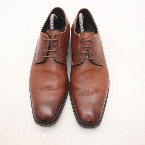 To Boot New York Shoes Adam Derrick Oxford Men\'s 10.5 Brown Leather Plain Toe main image 12